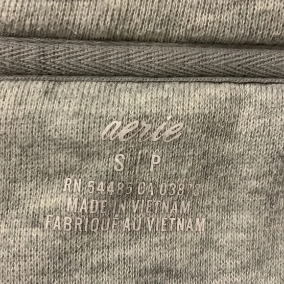 Aerie Fleece-of-mind Cropped Polo Longsleeve - Picture 3 of 3